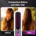 Buy Cordless Hair Straightener Brush - Portable Fast Heating Long-Lasting Battery USB Rechargeable | Ideal for Travel - Buy Online on GoSupps.com