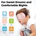 Silk Sleep Eye Mask for Kids - 100% Pure Silk Sleeping Masks (2 Pack) - Adjustable Soft Night Eye Cover for Boys & Girls in Pink & Purple - Buy Online on GoSupps.com