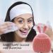 Silicone Facial Cleansing Brush - Soft Silicone Face Scrubber Face Exfoliator Brush | Face Cleanser Brush Cute Rabbit Ears Shape Face Brushes Handheld Face Exfoliator Brush for Sensitive Coatuiyo - Buy Online on GoSupps.com