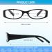 5 Pack Blue Light Blocking Reading Glasses for Men & Women - Retro Stylish UV400 Rectangle Readers - Mix Color Options - Buy Online on GoSupps.com