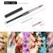 5 Piece Rhinestone Nail Brush Set with Metal Handle for Salon Quality 3D Nail Art - Sizes 4, 6, 8, 10, 12 - Buy Online on GoSupps.com