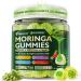 Moringa Gummies 1000mg for Women & Men Sugar-Free, 13-in-1 Superfood with Turmeric, Ashwagandha, Trans-Resveratrol, VB12 D3, Pure Moringa Leaf Supplement for Energy, Immune, Skin,Antioxidant, 60 Chews 60 Count (Pack of 1)
