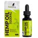Premium Hemp Seed Oil Drops - Pure & Vegan - Made in UK by NutriZing - Large 30ml Bottle