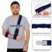 Supregear Adjustable Lightweight Arm Sling | Breathable Shoulder Immobilizer Support 180cm - Dark Blue - Buy Online on GoSupps.com