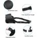 Adjustable Black Dog Muzzle with Velcro Fastener - Safe for Biting Barking & Chewing - Breathable Mesh - Size S - Buy Online on GoSupps.com
