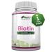 Biotin Hair Growth Supplement - 365 Vegan Tablets (Full Year Supply) - Biotin 10 000mcg by Nu U Nutrition