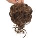 Claw Messy Bun Hairpiece Clip | Wavy Curly Chignon Updo | Synthetic Ponytail for Women and Girls - Buy Online on GoSupps.com