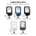 AC Adapter Wall Charger & 5ft Micro USB Cable for Freestyle Libre & InsuLinx - International Shipping Available - Buy Online on GoSupps.com