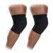 McDavid Hex Pads for Knees, Elbows & Shins, Moisture Wicking with HEX Technology, Black, Adult, S