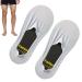 Buy Ice-Soil Invisible Socks for Women | Non-Slip No-Show Ice Skating Socks | Light Gray Slippers & Sneakers - Buy Online on GoSupps.com