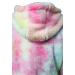 Womens Pink Teddy Hooded Sweatshirt with Pockets - Cozy Loose Fit Jacket, Warm Fuzzy Outwear (S-XXL) - Buy Online on GoSupps.com