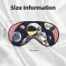 Astronaut On The Moon Sleep Mask | Adjustable Breathable & Fashionable Eye Mask for Comfort - Shop Now - Buy Online on GoSupps.com