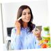 BELLIFFY Makeup Spatula Korean Cosmetics Makeup Mixer Makeup Plate Mixer Scraper Palette Stainless Steel - Buy Online on GoSupps.com
