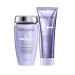 K rastase |Hair rinsing for dry and bleached hair against hair breakage and split with hyaluronic acid Cicaflash Conditioner Blond Absolu 250 ml bundle with anti-yellowstitch shampoo 250 ml