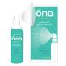 ONA Renewals Saline Micro-Mist Nasal Inhaler Congestion Relief for Adults Cold and Flu Allergy Sinus Relief Unscented 1.7oz
