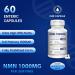 NMN 1000mg Per Serving Maximum Strength - 99% Pure NMN (Nicotinamide Mononucleotide) for NAD Cell Immune Energy Anti-Aging & Longevity Stabilized NMN Supplements 1000mg - 60 Veggie Capsules 60 Count (Pack of 1) - Buy Online on GoSupps.com