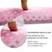 Wolinspring Professional Nail Arm Rest Cushion - Pink | Microfiber Leather Hand Pillow with Stainless Steel Stand and No-Slip Silicone Strip | Ideal for Nail Tech Use - Buy Online on GoSupps.com