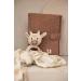 Jollein Giraffe Rattle/Teether - White/Beige | International Shipping Available - Buy Online on GoSupps.com