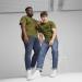 PUMA Men's ESS Logo Tee - Olive Green T-Shirt (1 Pack) | Shop Internationally - Buy Online on GoSupps.com