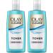 Olay Oil Minimizing Clean Toner 7.2 Ounce (Pack of 2) Unscented 7.2 Fl Oz (Pack of 2)
