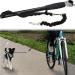 Hands-Free Dog Bicycle Leash for Training & Jogging | Ifcow Black Bike Leash for Dogs - Distance Holder & Coach - Buy Online on GoSupps.com