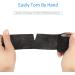 Self-Adhesive Legal Bandage - 5cm x 4.5m | Fixing Cohesive Bandage for First Aid & Sports | 6 Rolls Black - Ideal for Dogs Wrists & Feet - Buy Online on GoSupps.com