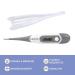 LiaVince Digital Fever Thermometer - Waterproof Fast & Accurate for Babies Children & Adults | Fever Alarm Flexible Design - Buy Online on GoSupps.com
