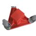 Vestil CMD-A-NS-200-4PK Aluminum Corner Mover Dolly | Narrow Slot 4 Pack | 200 Lb Capacity | Red - International Shipping Available - Buy Online on GoSupps.com