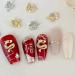 5pcs Unique Chinese Dragon Art Accessories Add A Touch Of To Your Fingertips Gold - Buy Online on GoSupps.com
