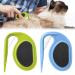 Demanding knife cat 2 pieces cat hair remover knot comb hair distance tool massage comb care knife for long -haired pets pet knotting comb for dogs removal of feasts