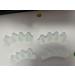 Silicone Toe Separators (2 Pair) - Toe Straighteners and Spacers for Curled, Overlapping Toes - Toe Stretcher for Toe Relaxation and Relief - Transparent Color - Buy Online on GoSupps.com