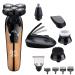 Mens Shaving Kit Electric Razor for Men 6 in 1 Multi Functional Grooming Kit LCD Display Cordless Rechargable Waterproof