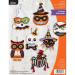 Bucilla 89276E Felt Applique Ornament Kit  Vintage Halloween  Set of 6