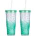 Dakoufish 11 inch Reusable Tritan Plastic Straws with Collapsible Storage Box & Cleaning Brush for 24 oz 30 oz 40oz Jars/Tumblers Pack of 3sets Clear 11 Inch straws and box (3sets) - Buy Online on GoSupps.com