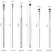 Portable Earwax Removal Tool Kit - Ear Cleaner, Ear Pick, Ear Wax Remover - Silver (6pcs) - Buy Online on GoSupps.com