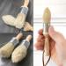 Vintage Tonality Chalked Paint Brush Set - 3 Brushes with Natural Boar Hair Bristles for Furniture, Clear Wax, Stencil & Milk Paint - Buy Online on GoSupps.com