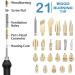 72Pcs Wood Burning Kit for Beginners  Adjustable Professional Wood Burner Pen Tool and Accessories  woodburning Embossing Carving - Buy Online on GoSupps.com
