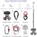 JYHHCYS 5D Home Suspension Training Kit - Anti-Gravity Dance Cord & Resistance Bands for Weight Support up to 100kg | Fitness Training Equipment - Buy Online on GoSupps.com