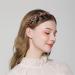 Korean Double Bangs Hairstyle Hairpin Headband - Black+Coffee | Multi-layer Twist Plait Hair Tool with Alligator Clip for Women - Buy Online on GoSupps.com