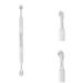 VJ Cuticle Pusher EXPERT 52 Staleks Manicure Pedicure New (PE-52/1 ROUNDED CURVED PUSHER SLIM + BROAD)