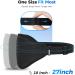 NOWWISH 3D Sleep Mask - Light Blocking Blindfold for Sleeping & Travel - Black - Buy Online on GoSupps.com