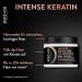 Schwarzkopf Henkel Syoss Hair Treatment Keratin Boost 500 ml 4in1 hair mask with blue lotus for weak and brittle hair the highly concentrated formula ensures up to 92 less hair breakage and reduces frizz - Buy Online on GoSupps.com