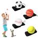 Vueinrg 4 pieces spring ball with cord wrist ball with cord ball with cord Wrist Ball Balls on Elastic Rope Springball Returnball Bounce Balls for Children Football Basketball Baseball
