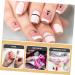 Healeved 15 Pcs Professional Masking Tape Line Nail Art Nail Tool Nail Tips Tape Nail Glue Tape Fingernail Art Tape Fingernail Tip Tape Nail Tape DIY Nail Sticker Major Decorate As Shownx3pcs mediumx3pcs - Buy Online on GoSupps.com