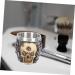 Minkissy 2-Pack Stainless Steel Soap Holder for Men Rustproof Shaving Shell in 2 Colors 8.5x7cm - Buy Online on GoSupps.com