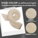 Moresoo 22 Inch Platinum Blonde Double Weft Human Hair Extensions #60 - 100g/Pack - Buy Online on GoSupps.com