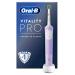 Oral-B Vitality Pro electrical toothbrush/electric toothbrush 3 cleaning modes for dental care gift man/woman designed by brown purple Lilac