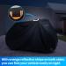 Favoto Waterproof Bicycle Cover for 2-3 Bikes | 210T Oxford Tarpaulin | Protective Garage Cover with Bag | 200x105x110cm | Black - Buy Online on GoSupps.com