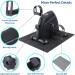 Sportneer Mini Under Desk Bike Pedal Exerciser - Portable Leg and Arm Exercise Machine with Digital Monitor for Home Office Seniors - Buy Online on GoSupps.com