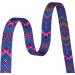 Mihqy Adjustable Dog Collar - Soft Bohemian Design for All Sizes | Comfortable Floral & Geometric Patterns - Perfect for Small Medium & Large Dogs (Neck 38-63 cm Width 2.5 cm) - Buy Online on GoSupps.com